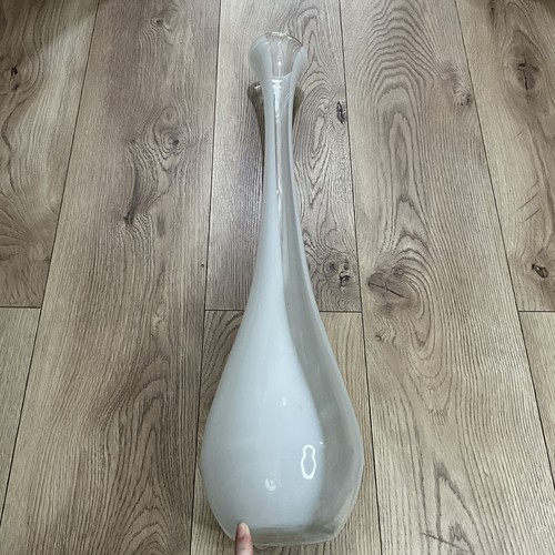 Tall vintage white clear - tall,