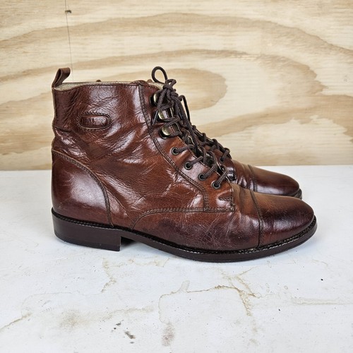Bally boots brown - 6, leather