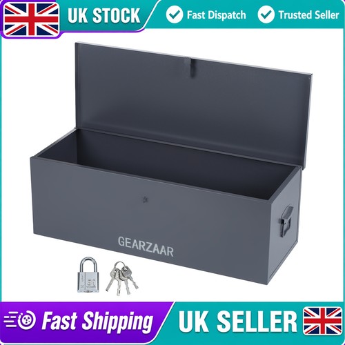 Metal tool box with lock - metal,