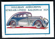 THOMSON - MOTOR CARS - HILLMAN