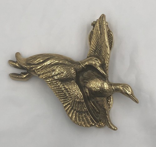 Vintage gold solid brass - brass, wall