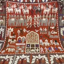 Indian Throw Blanket Hand