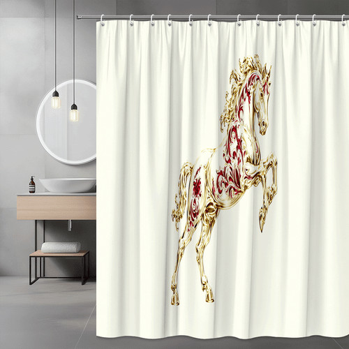 Horse shower curtain - horse,
