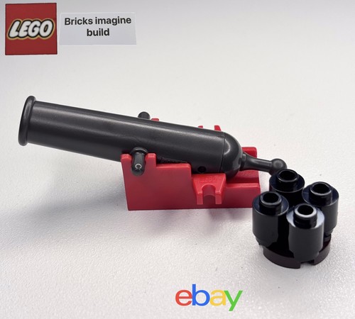 Lego firing cannon with - firing,