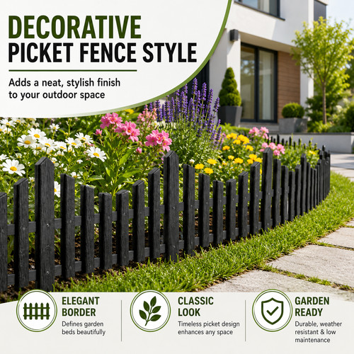 10pcs lawn border - 10pcs, fence