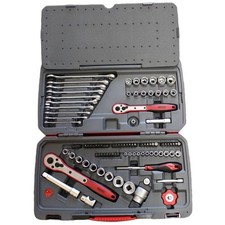 Teng TMX098 Mecca Pro Tool Set 98 Pieces 1/4" 3/8" 1/2" Drive Sockets Ratchets