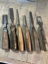 Vintage Wood Carving Chisels
