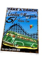 Vintage Coach Margate Metal