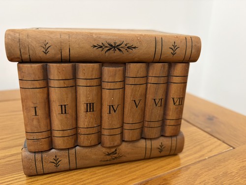 Wooden book puzzle - book,