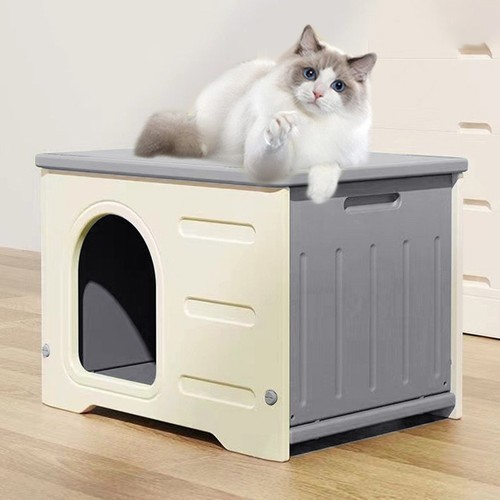 Cat house cave - house, outdoor