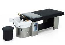 Japanese Head Spa Therapy bed & Steamer, Hood, Stool-UK SALON SPECIALIST SELLER