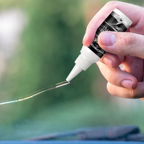 30ml cracked glass - repair,