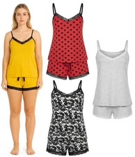 Ladies Short Pyjama Set Cotton