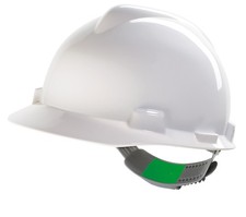 Msa V-Gard Safety Helmet White