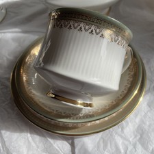 Paragon Kensington Trio Tea Cup Saucer Side Plate Set Bone China