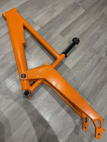 Orange 224 downhill frame - orange,