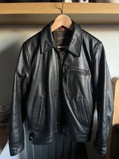 Aero Leather Highwayman Deluxe 80s Connolly Steerhide Size 40