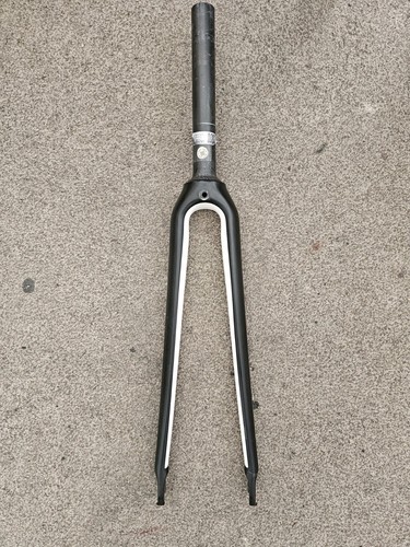 Tapered carbon fibre bike - carbon,