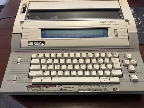 Smith corona word processor - smith,