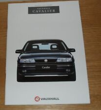 Vauxhall Cavalier Brochure 1994 Turbo 4X4 SRI 16v Diplomat V6 CD 2.5 24v 1.8 2.0