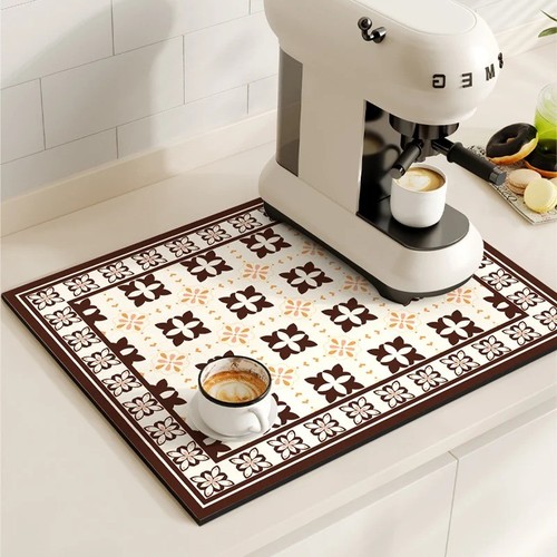Coffee maker mat - maker, dish