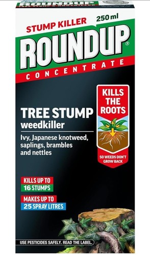 Roundup tree stump root - roundup,