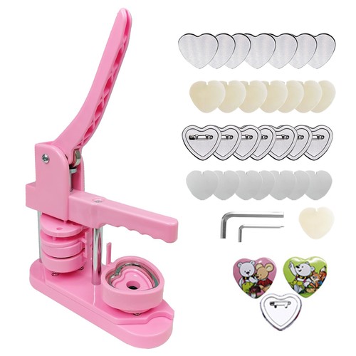 Heart shaped button - heart-shaped,