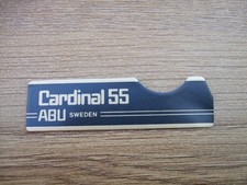 ABU CARDINAL 55 SIDE PLATE BADGE STICKER DECAL