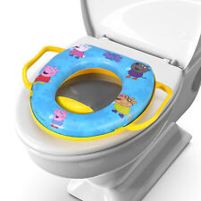 Peppa Pig Soft Padded Potty Toilet Training Seat with Handles Toddlers Kids