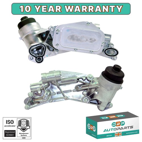 Oil filter cooler housing - oil,
