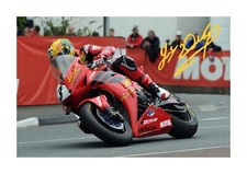 Joey Dunlop 7 A4 reproduction