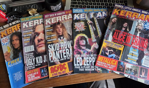 Kerrang magazine bundle 5 - of,