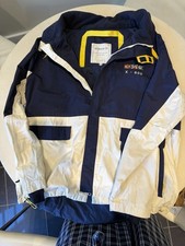 Quba Sails Men's Blue and White Sailing Jacket