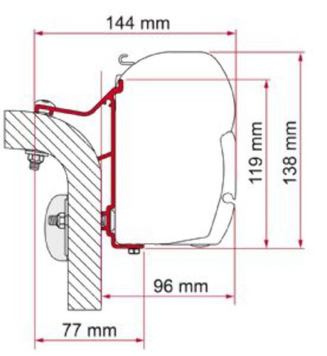 F45 adapter kit hymer - adapter,