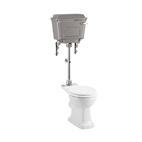 Burlington medium level toilet - burlington,