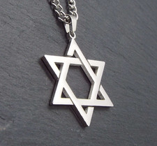 Stainless Steel Star of David