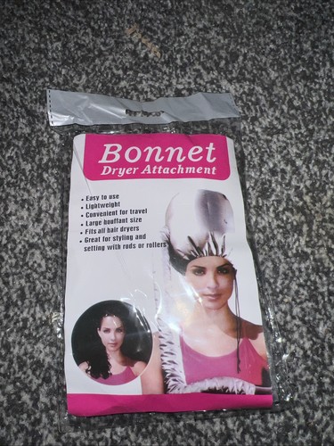 Hair dryer bonnet attachment - hair,