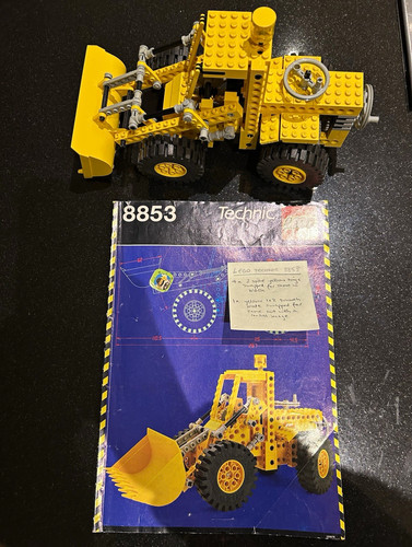 Lego technic front end loader - lego, front-end