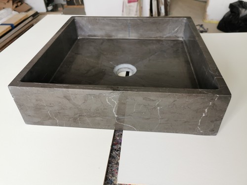 Pietra grey marble countertop - grey,