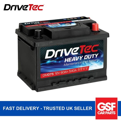 Drivetec car battery dm075 12v - car,