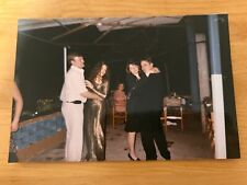 1990s Curly young woman Makeup Disco Graduation party Evening dresses Vintage