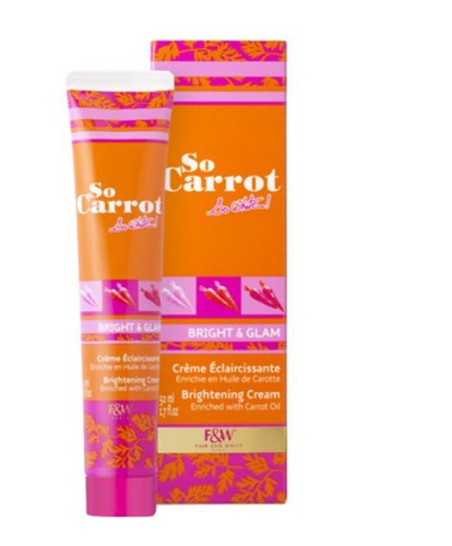 Fair and white carrot - white, glam