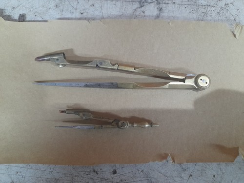 Pair vintage draughting - pair, of
