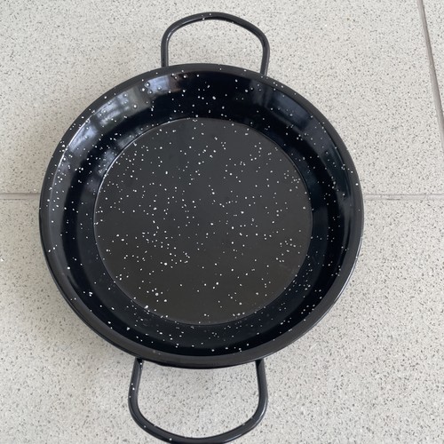 Enamel coated paella pan22cm - paella,