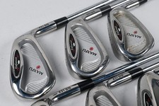 Maxfli Red Dot Irons / 5-9i+SW / Stiff Flex Maxfli Shafts