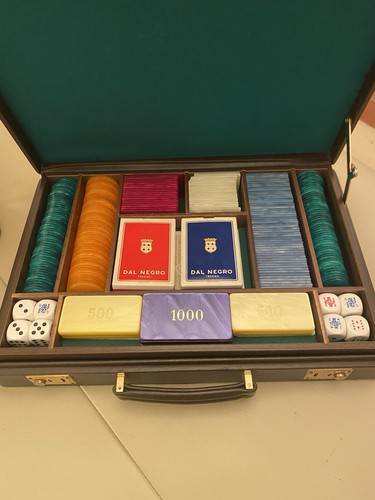 Dal negro poker chips dice - poker,