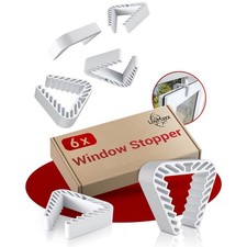 LouMaxx 6-Pack Window Stays