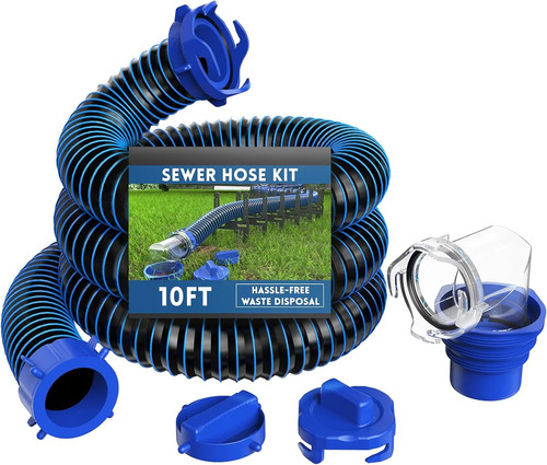Sewer hose kit - 10, ft