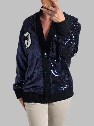 Golden goose navy sequin - navy,