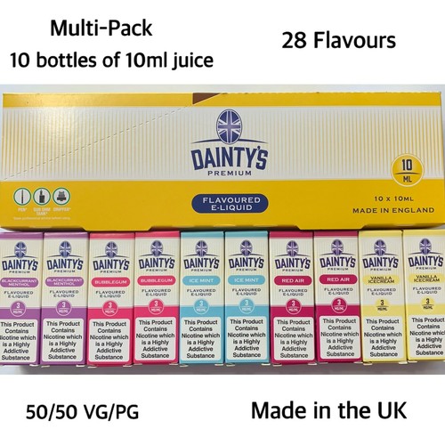 10x 10ml multi pack dainty - 10ml,